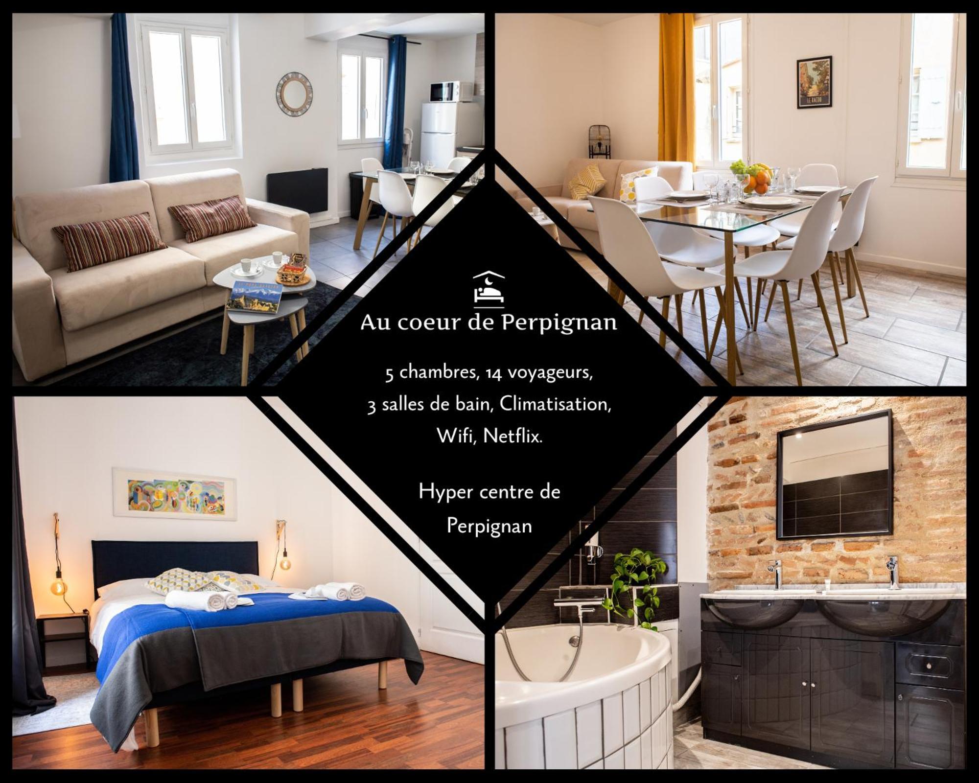 Au Coeur De Perpignan Apartment ภายนอก รูปภาพ